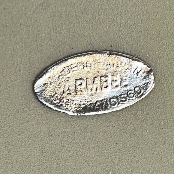 Armbee San Francisco Mini-Crock Pots Lidded With Wooden Carrier - Picture 9 of 9